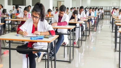 NEET PG 2024 Test Centre Row