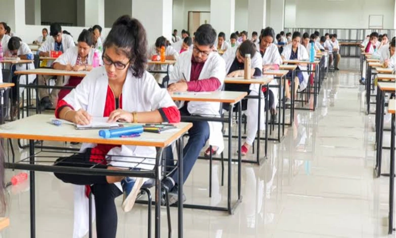 NEET PG 2024 Test Centre Row