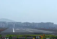 The first Air Force plane will land at Navi Mumbai airport