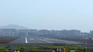 The first Air Force plane will land at Navi Mumbai airport