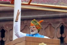 Opposition criticized Modi's Independence Day speech, saying it insulted Ambedkar