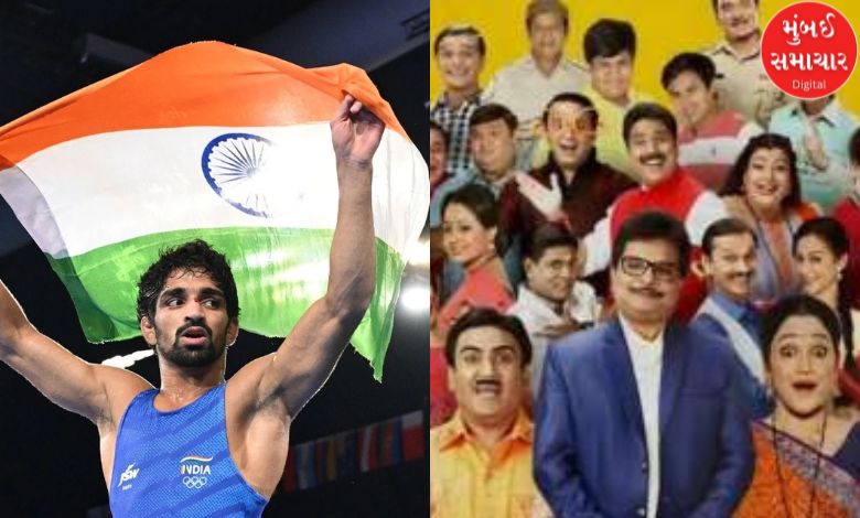 The Paris Olympics medalist is a big fan of 'Taarak Mehta Ka Ulta Chashma'