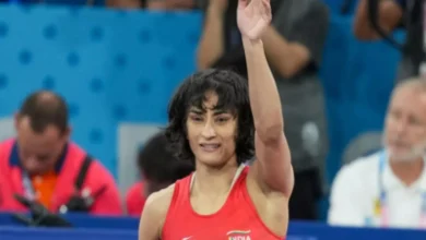 Did you see the desi look of Vinesh Phogat, the desi wrestler Dhakad girl at heart.....