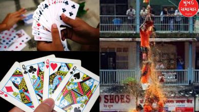 Playing cards ....Gujarat police will not raid houses during Janmashtami!