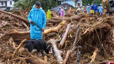 Search operation continues on the 10th day after the Wayanad landslide