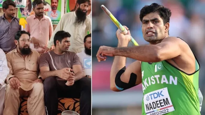 Shocking...Pakistan's gold medalist got the anti-India hoofed terrorist! The video went viral