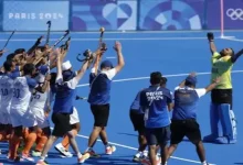 Sreejesh, Indian Hockey goalkeeper, celebrates a memorable victory before retiring