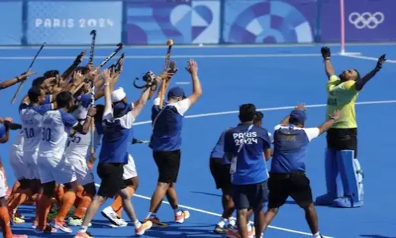 Sreejesh, Indian Hockey goalkeeper, celebrates a memorable victory before retiring