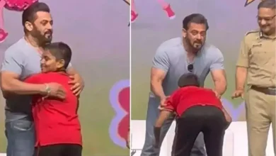 The video of Salman Khan hugging the child went viral and the fans enjoyed it