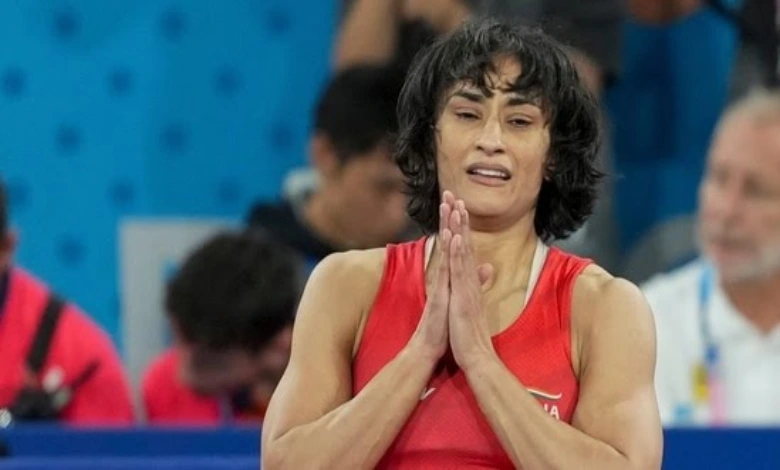 Vinesh Phogat announced her retirement after disqualification from paris Olympic