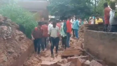 Wall collapses in temple premises in Madhya Pradesh 9 children crushed to death