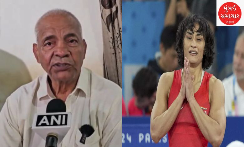 mahavir phogat will convince Vinesh to take back retirement