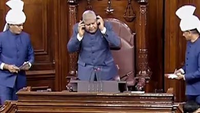 Why did Rajya Sabha Speaker Jagdeep Dhankhar leave his chair and walk out?