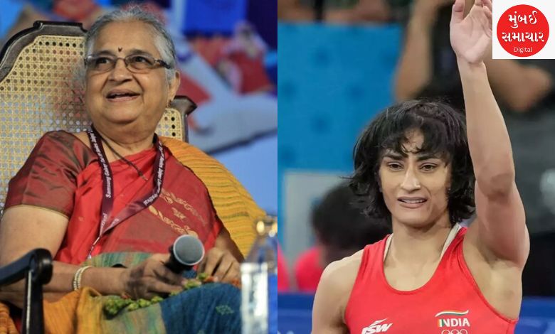 The mother-in-law of the former PM of Britain got trolled for saying this about Vinesh Phogat