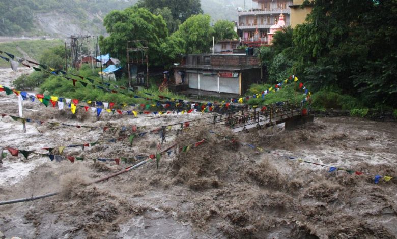 Heavy rains wreak havoc in Himachal Pradesh, bridge collapsed in Lahol Spiti, tourists stranded in Malana