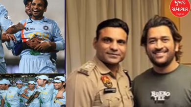 Dhoni met the hero of the 2007 World Cup final and the police inspector years later