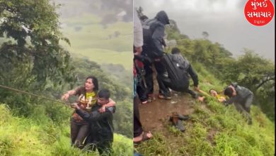 Woman falls 100 feet down ravine while taking selfie in Satara, watch video
