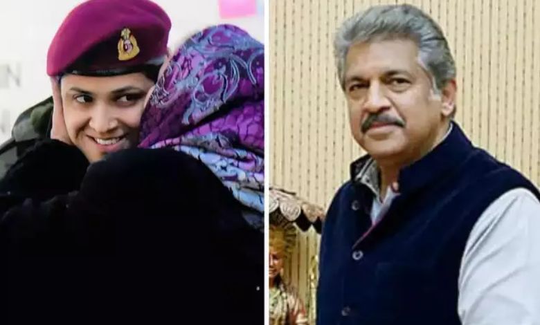 Anand Mahindra hailed a woman army officer as something like this