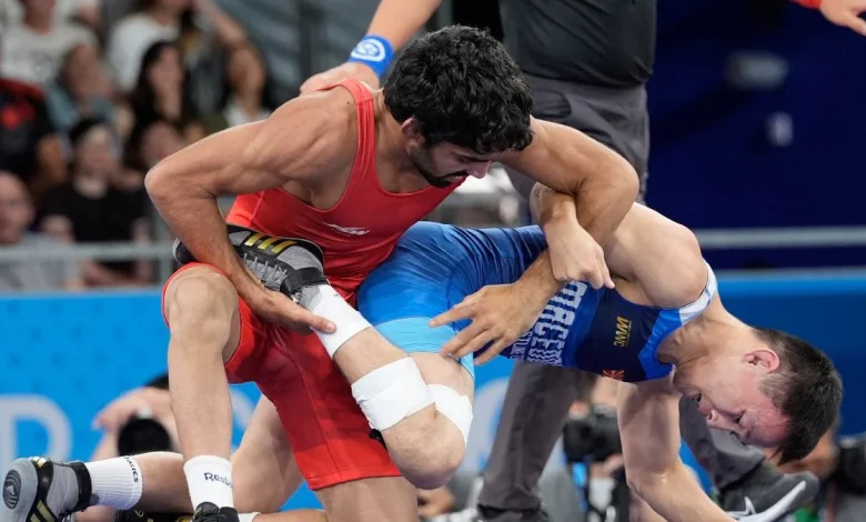 Indian wrestler Aman Sehrawat beats former world champion 12-0: reaches semis