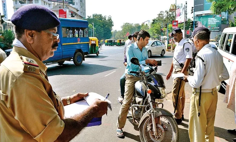 Ahmedabad traffic police collects fine of 60.09 lakhs in 15 days after high court crackdown