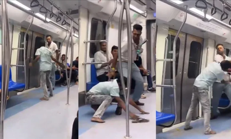 Delhi Metro is like a house of strife: Brawl between two persons,