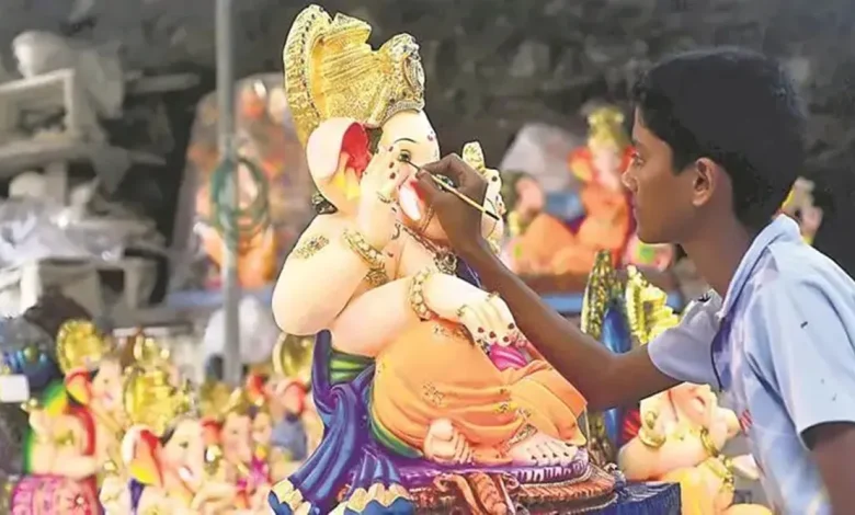 The issue of Ganesha idols of POP reached the High Court again