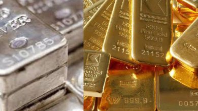 Due to high price of gold, Rs. 178 na and silver worth