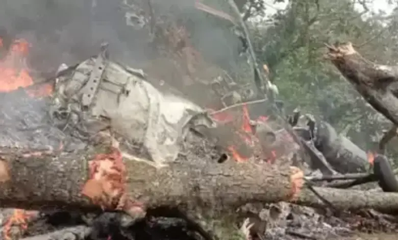 helicopter crashed in nuwakot district of Nepal 5 dead