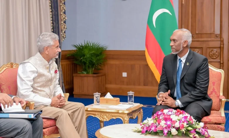 President Muizzu thanked India for India's project in Maldives