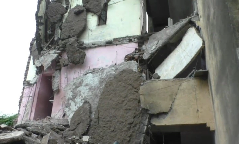 Building collasped in Jamnagar 1 dead