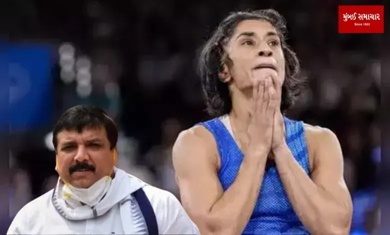 political reaction on Vinesh Phogat's disqualification