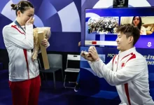 Paris Olympic-2024: Chinese badminton player's boyfriend did Izhar-e-Ishq in the middle of the victory celebration and…