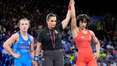 Wrestler Vinesh Phogat reached the semi-finals of the Olympics for the first time