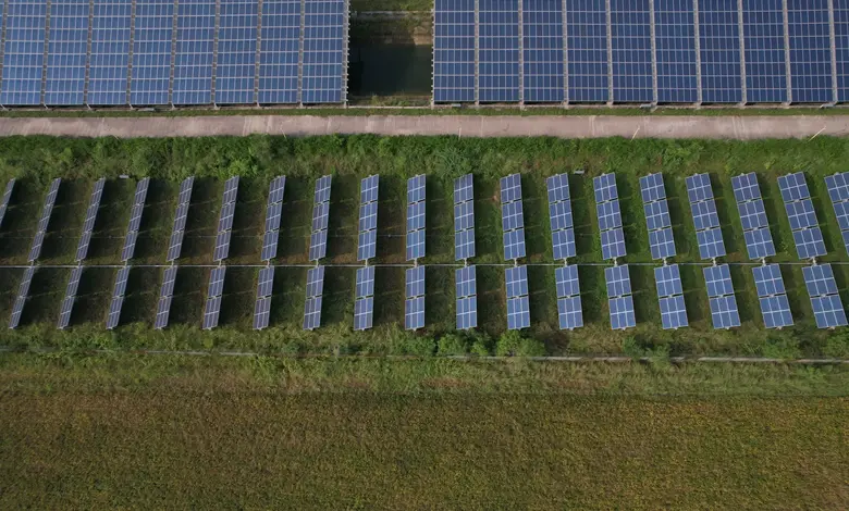 13 km above Narmada Corporation Canal in Vadodara. Mr. At length solar panels generate electricity