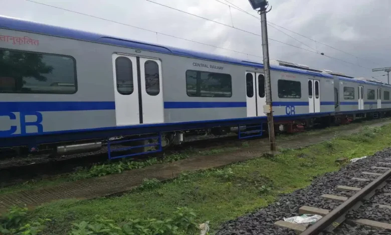 Local train service affected due to fault in AC local train in Central Railway