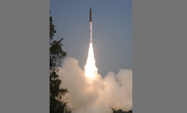 India successfully test-fired Agni-4 ballistic missile