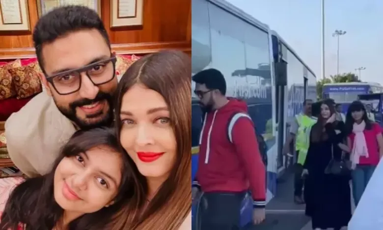 Aishwarya appeared with Rai-Bachchan and Abhishek Bachchan? What is the truth about viral videos?