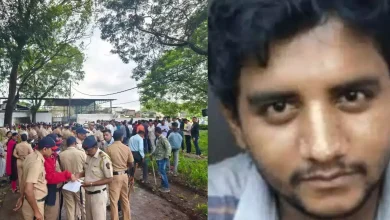 Akshay Shinde's funeral amid police presence in Ulhasnagar