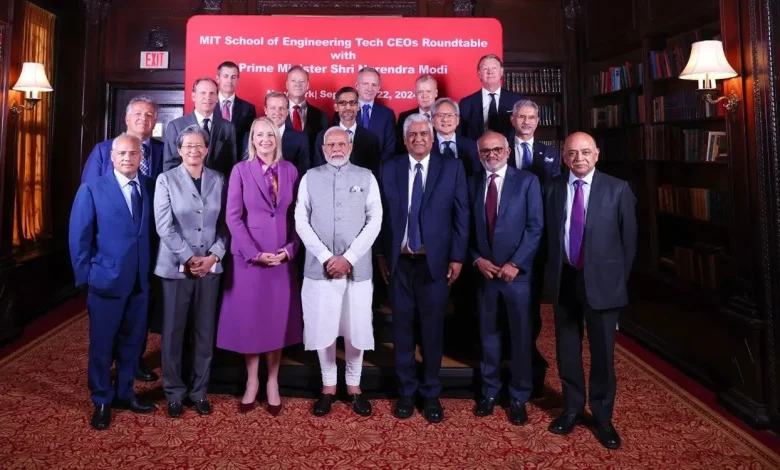 Be a part of India's growth journey PM Modi's appeal to global tech CEOs