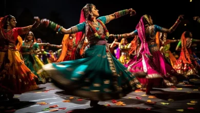 Cancer warriors participating in Navratri garba festival in Rajkot