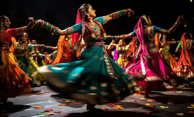 Cancer warriors participating in Navratri garba festival in Rajkot