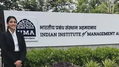 A photo of Navya Naveli Nanda or a representative image of IIM Ahmedabad