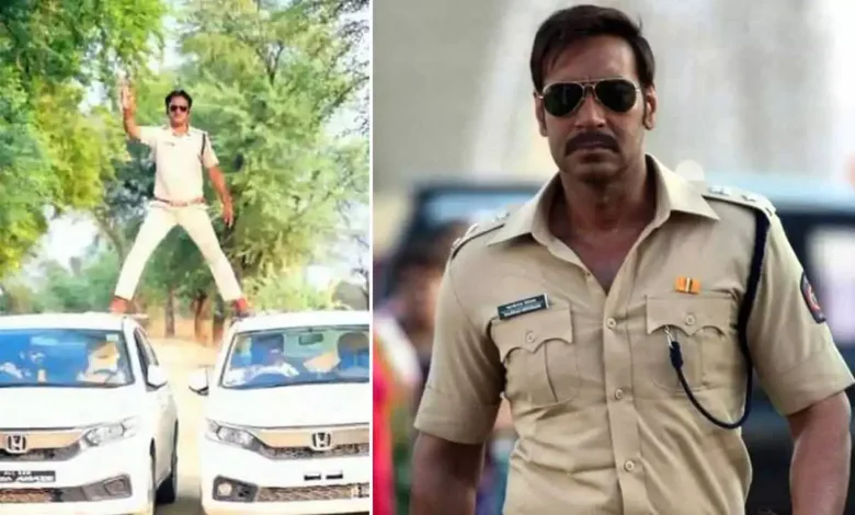 Congress MP got Ajay Devgan's disease, watch the dangerous stunt