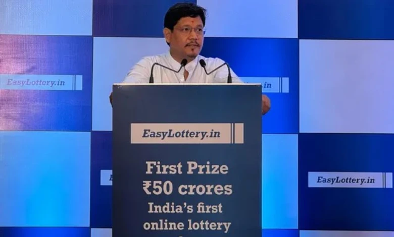 Meghalaya CM launched EasyLottery.in , win prizes worth rs. 50 crore