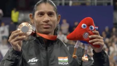 An Indian runner who won a Paralympics medal was once teased by people calling him a mental and a monkey.