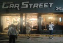 Film style firing at a car showroom in Delhi, fear in the area