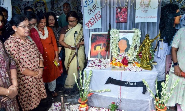 Glimpse of Kolkata's RG Car Hospital seen at Mumbai Ganeshotsav