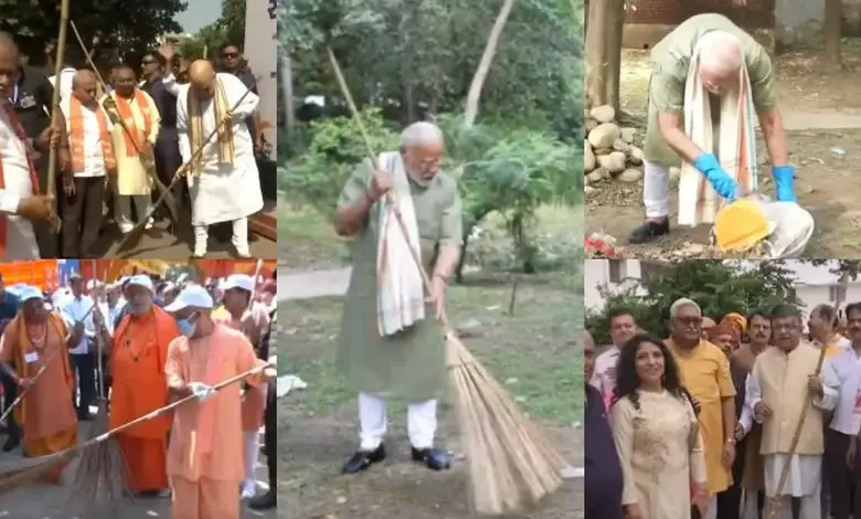 'Happy Birthday' to PM Modi through 'Swachhata Hi Seva' campaign!