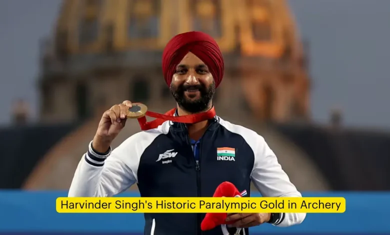 Harvinder's historic gold in archery