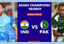 Hockey match between India and Pakistan today